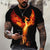 "Burning Phoenix" Short-Sleeve Rashguard