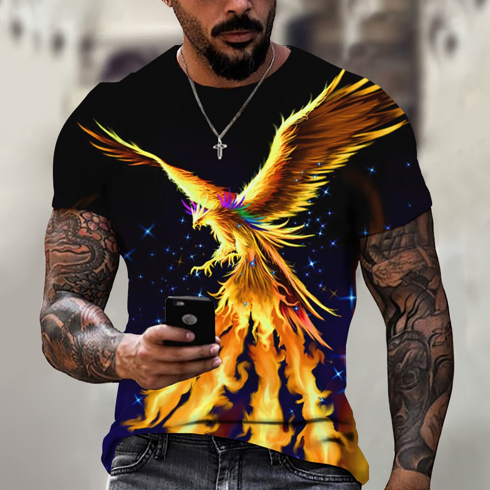 "Galaxy Phoenix" Short-Sleeve Rashguard