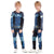 All-New! Kids "America Blue" Rashguard-Spats-Shorts Set - Affordable Rashguards