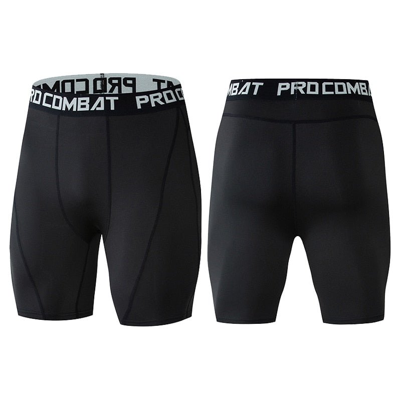 Basic Black Fight Shorts - Affordable Rashguards