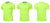 Basic Green Short-Sleeve Rashguard - Affordable Rashguards