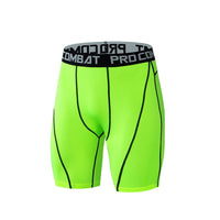 Basic Lime Fight Shorts - Affordable Rashguards