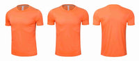 Basic Orange Short-Sleeve Rashguard - Affordable Rashguards