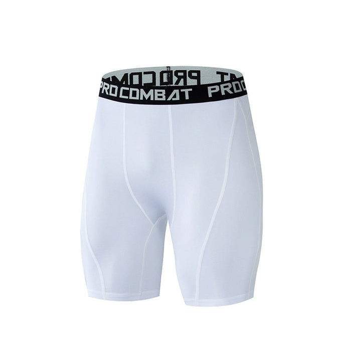 Basic White Fight Shorts - Affordable Rashguards