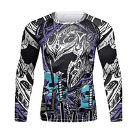 "Bed Of Swords" Long-Sleeve Rashguard - Affordable Rashguards