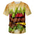 "Burger" Short-Sleeve Rashguard - Affordable Rashguards