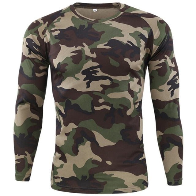 Camoflauge Long-Sleeve Rashguard, 13 Patterns! - Affordable Rashguards