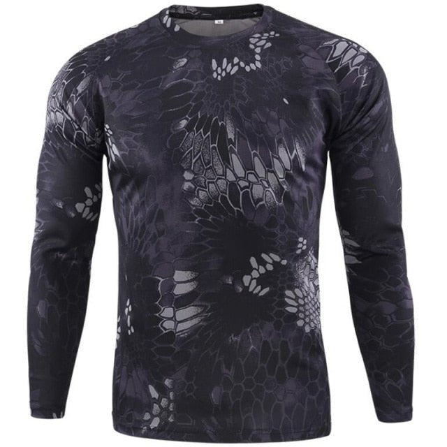 Camoflauge Long-Sleeve Rashguard, 13 Patterns! - Affordable Rashguards