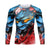 "Eyes Of Fire" Long-Sleeve Rashguard - Affordable Rashguards