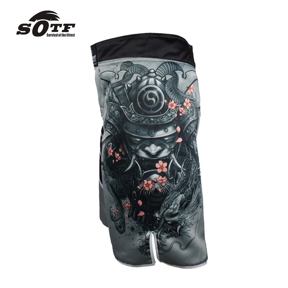 "Floral Fighter" Fight Shorts - Affordable Rashguards