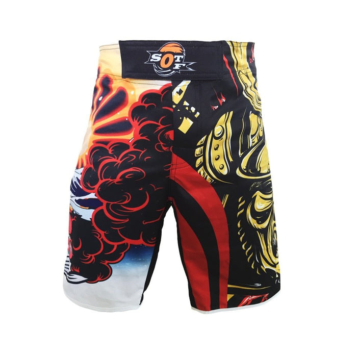 "Gilded Samurai" Fight Shorts - Affordable Rashguards