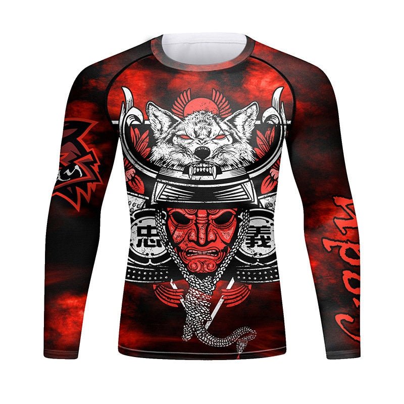 "Rambunctious Ruby" Long-Sleeve Rashguard - Affordable Rashguards