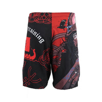 "Red Viking" Fight Shorts - Affordable Rashguards