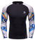 "Whimsical Wind" Long-Sleeve Rashguard - Affordable Rashguards