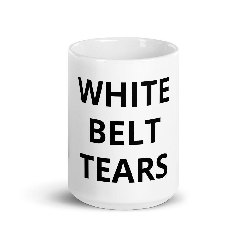 "White Belt Tears" Mug - Affordable Rashguards